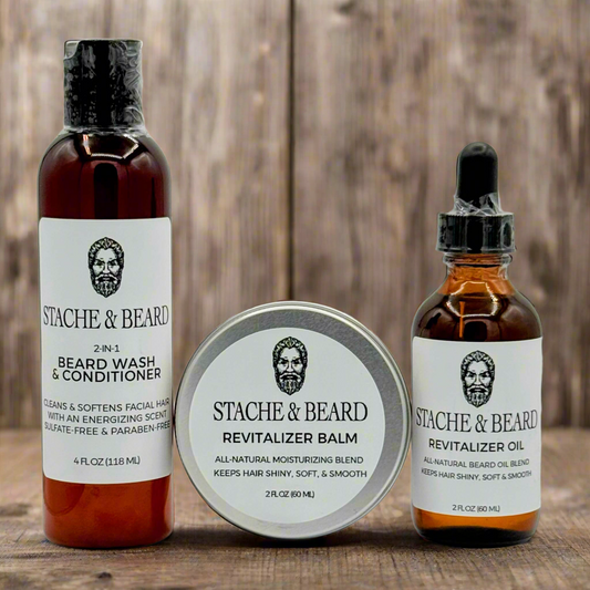 Beard Revitalizer grooming kit